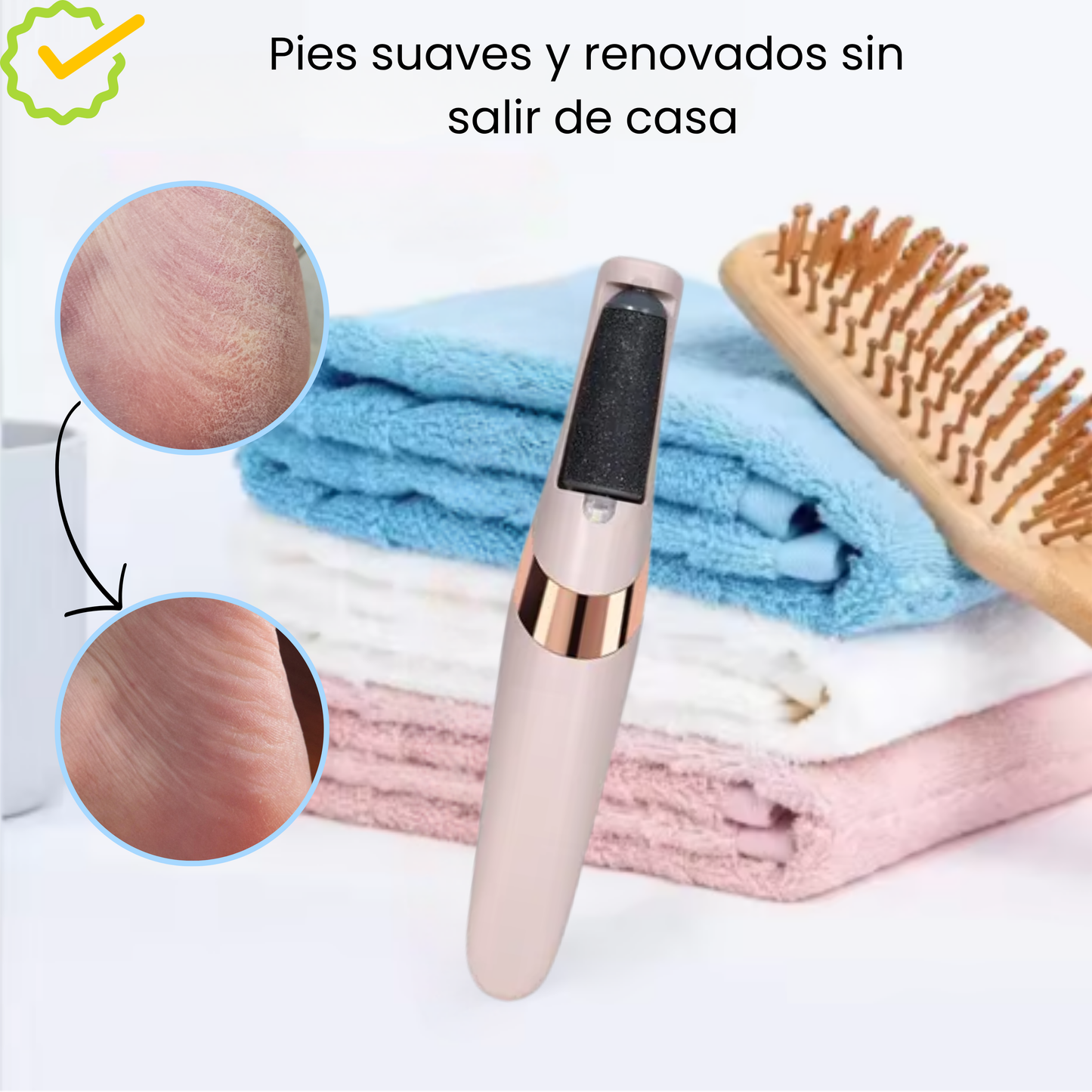 Removedor de callos profesional en casa